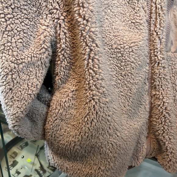 Zara Girls Fleece Hooded Jacket  - Size 13/14 - Picture 8 of 9